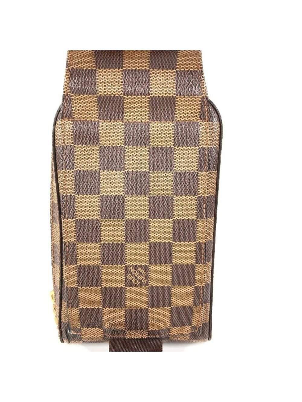 Louis Vuitton Belt Bag Geronimos Vintage Damier Canvas Ebene Brown - Picture 2 of 9